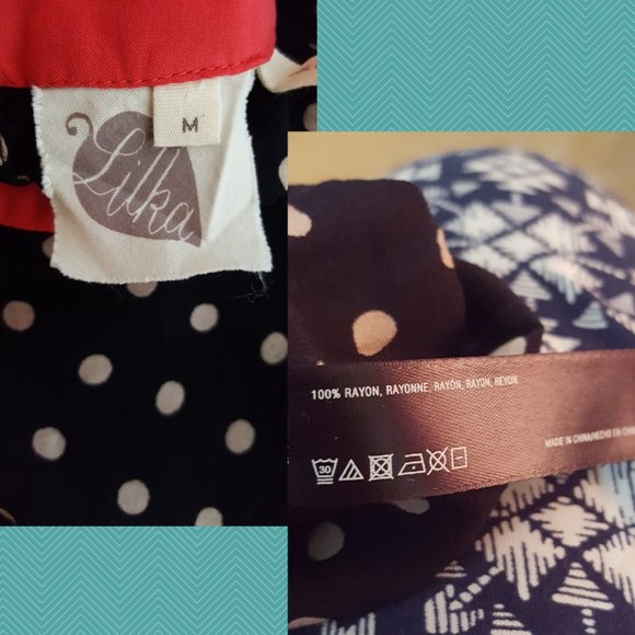 Lilka Black Polkadot Sleeveless High Low Dress - Picture 3 of 3